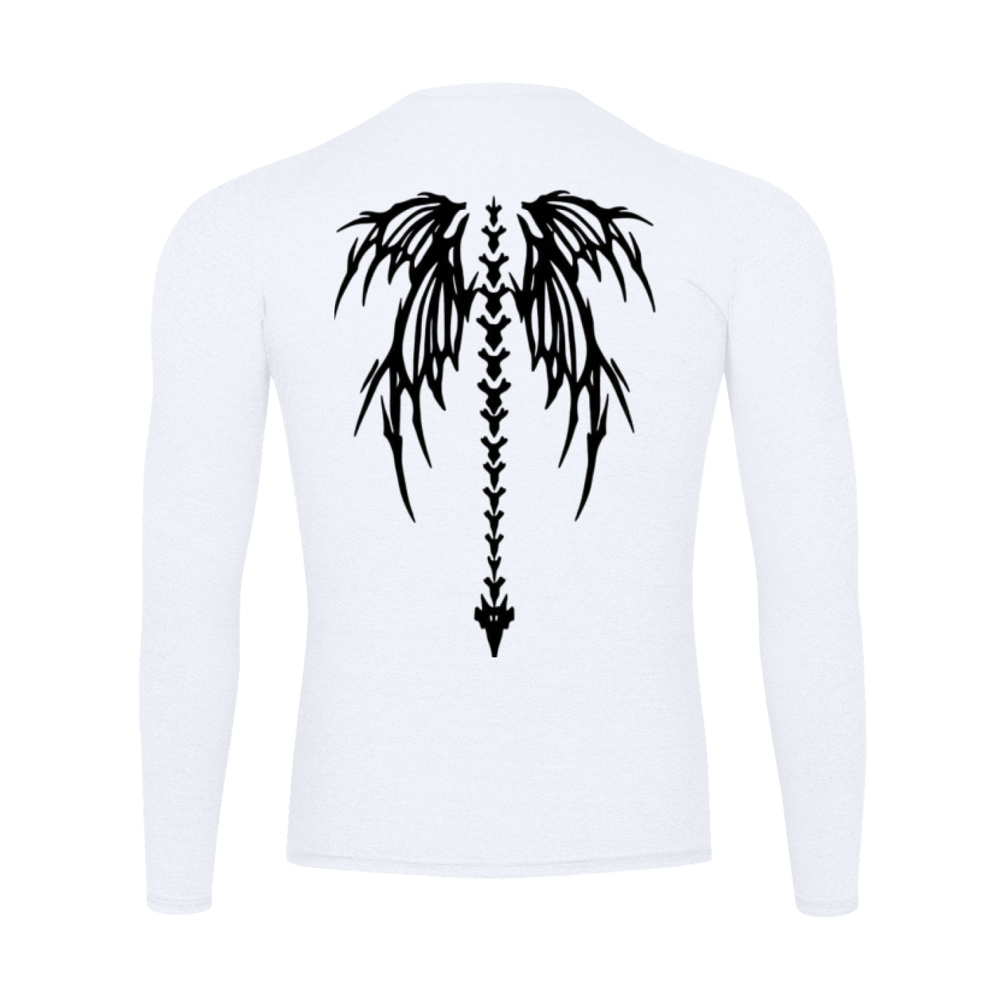 Camiseta de Compresión Mangas Largas Crovern-White Dragon Edition