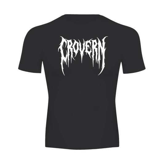 Camiseta de Compresión Mangas Cortas Crovern-Black Dragon Edition