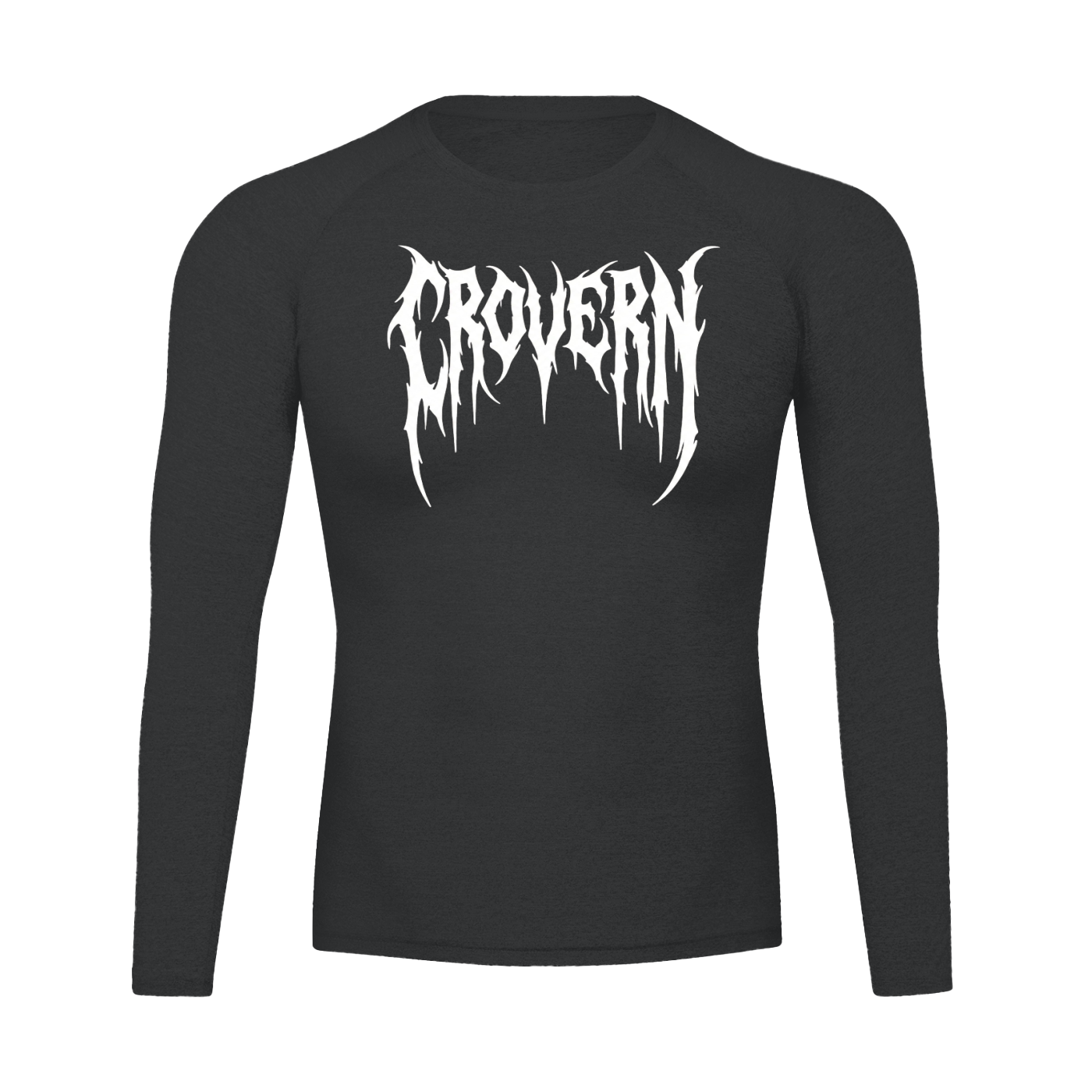 Camiseta de Compresión Mangas Largas Crovern-Black Dragon Edition
