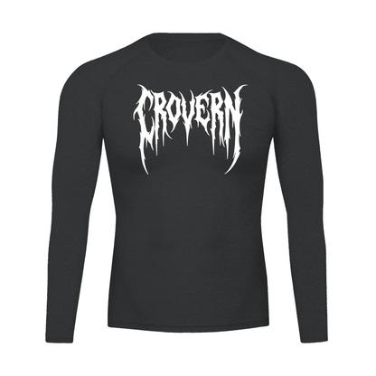 Camiseta de Compresión Mangas Largas Crovern-Black Dragon Edition