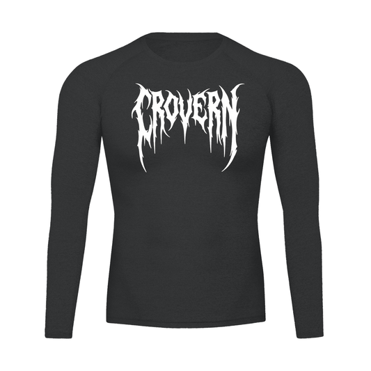 Camiseta de Compresión Mangas Largas Crovern-Black Dragon Edition