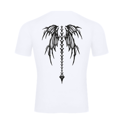 Camiseta de Compresión Mangas Cortas Crovern-White Dragon Edition